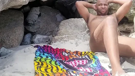 Showing off on Abric Nudist Beach and Everyone Staring at Me