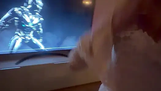 Azgın arkadaş komşum tarafından sikiliyor