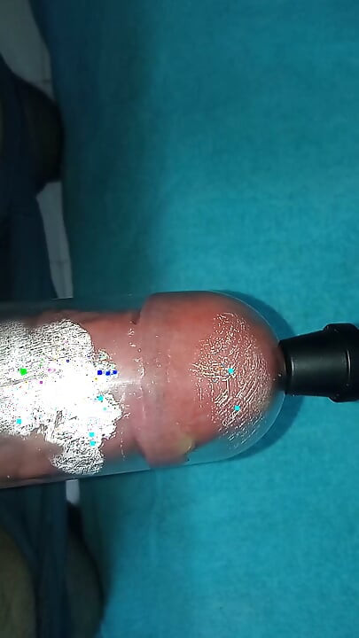 POV: Testing a penis pump.
