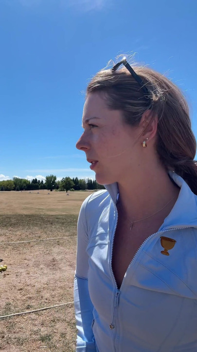 Public Orgasm at the Driving Range
