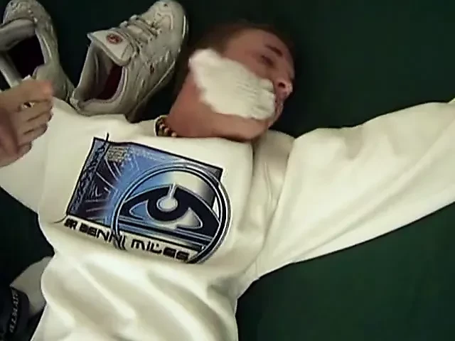 A Happy Skater Game - Tied to Bed, Tickled and Edged