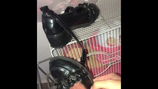 Cum otra vez de nuevo los zapatitos de chicas