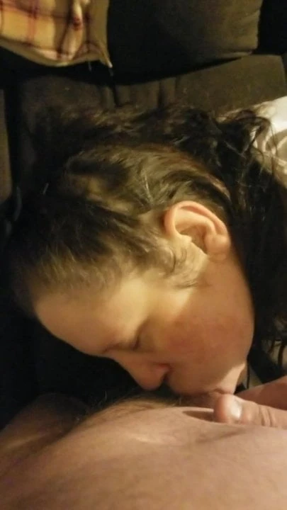 Wife sucking me.