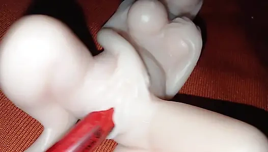Realistis banget mainan seks pov 4k - adegan solo boneka silikon seksi