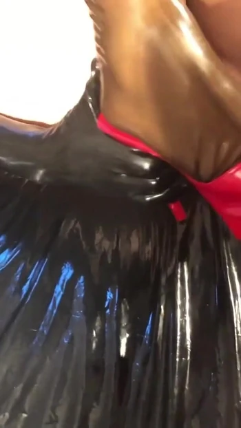 Memorable moment from "Latex, Dildo, Heels and Feet - User Request"