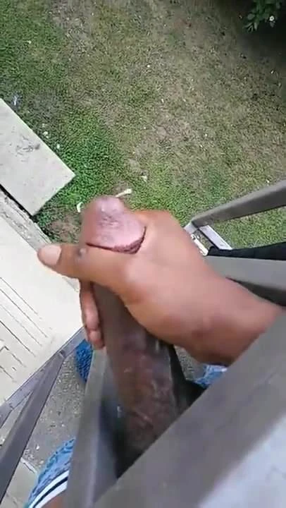 Nutting Off The Balcony