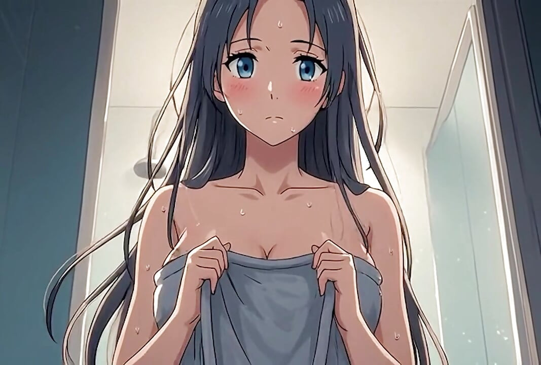 Bez cenzury wideo 18-letniej Dziewczyny Anime, Kreskówka 3D na zbliżeniu przez Kiidzy Animacje, AI Generated Cartoon treści Animacja 3D