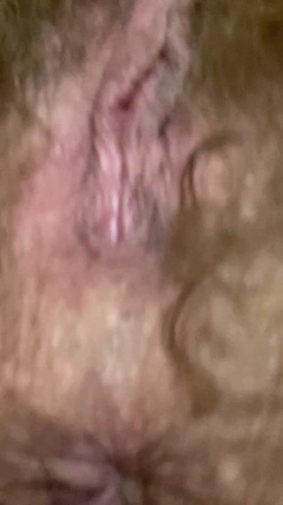 Hairy ass 4K