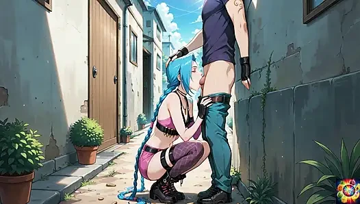 Jinx in Love - AI Animation ASMR