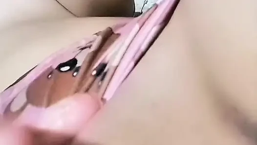 My stepdad sucks my tits