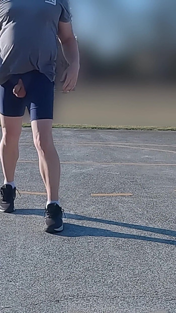 Powerful moment from "Playing basketball on a public court with my cock on display shooting hoops"