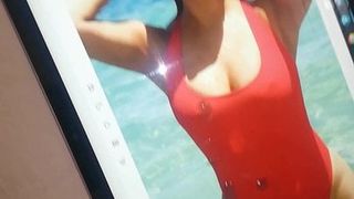 Selena Gomez busty strój kąpielowy sutek cum hołd