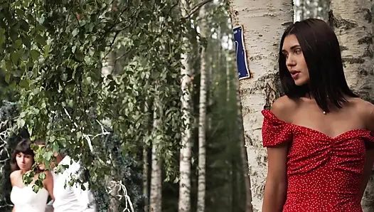 Düğünden hemen önce sahibesini sikiyor ve yakıldı