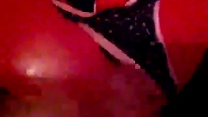 cumming üzerinde siyah pembe külot