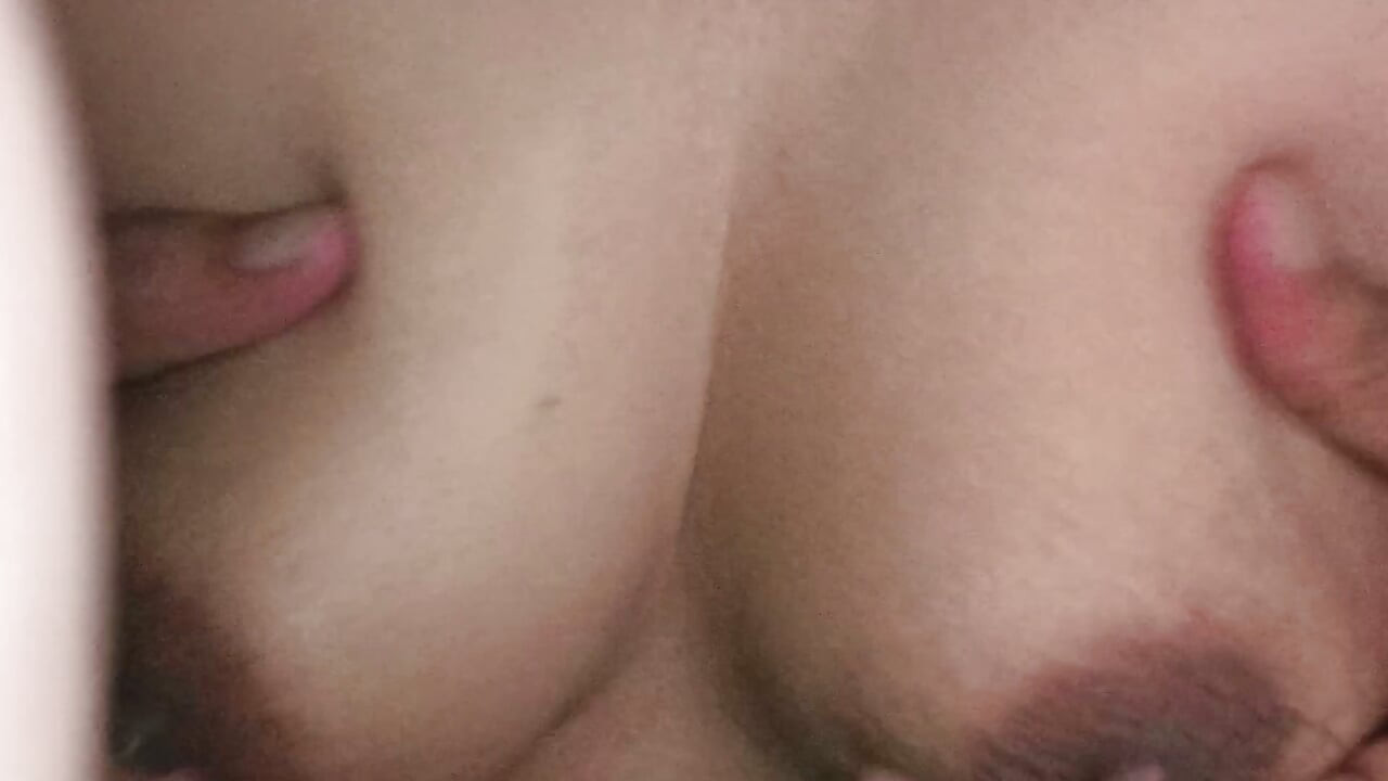Desi wife fucked pressing boobs and fingaring hard by her husband