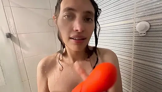 We Like to Play in the Shower Until We Come