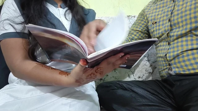 Student ashu teaches her teacher first sex experience with Hindi audio