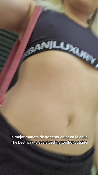 the best way to avoid being hot outside