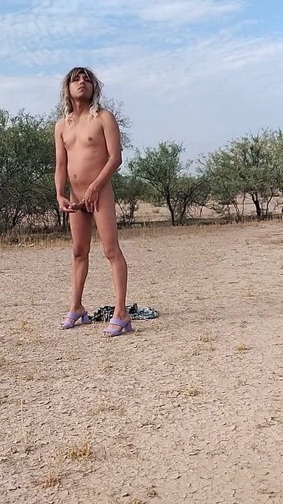 Unforgettable moment from "Cute Shemale Legs in Mini Dress and Violet Heels Gets Naked In Public Very Hot"