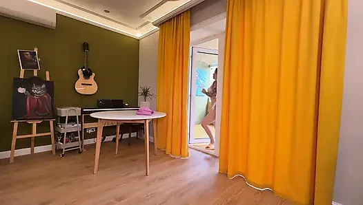 Hey, Hey, Her Pussy Is Right on My Face! His Little Tongue Is Driving Me Wild