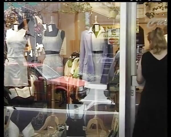 Chubby German Lady Tries Her Dress and Shows It to You