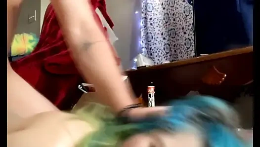 18-летний против 31-летнего. Я проиграл и так быстро кончил!!