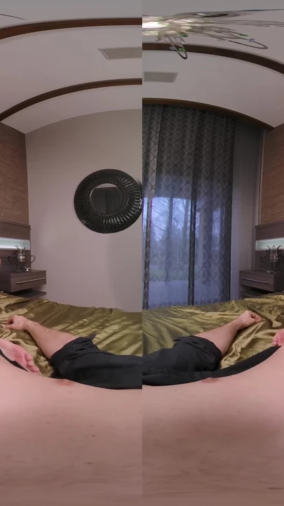 Powerful moment from "18VR One Of Your Favorite Lust Memories Were Threesome With Lia Lin and Nata Gold"