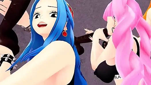 Futa Piece Robin x Nami compilation