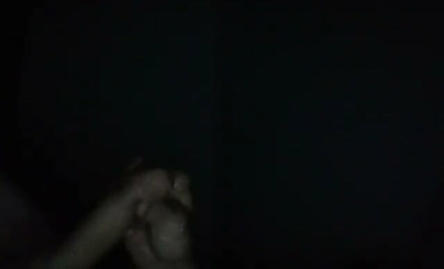 Transgirl Post-orgasm Cum-play, in Bed at Night