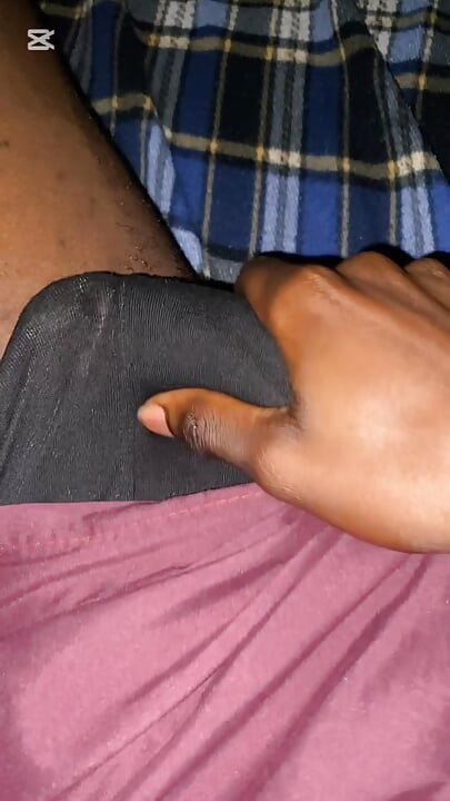 Stroking bbc after hitting the gym
