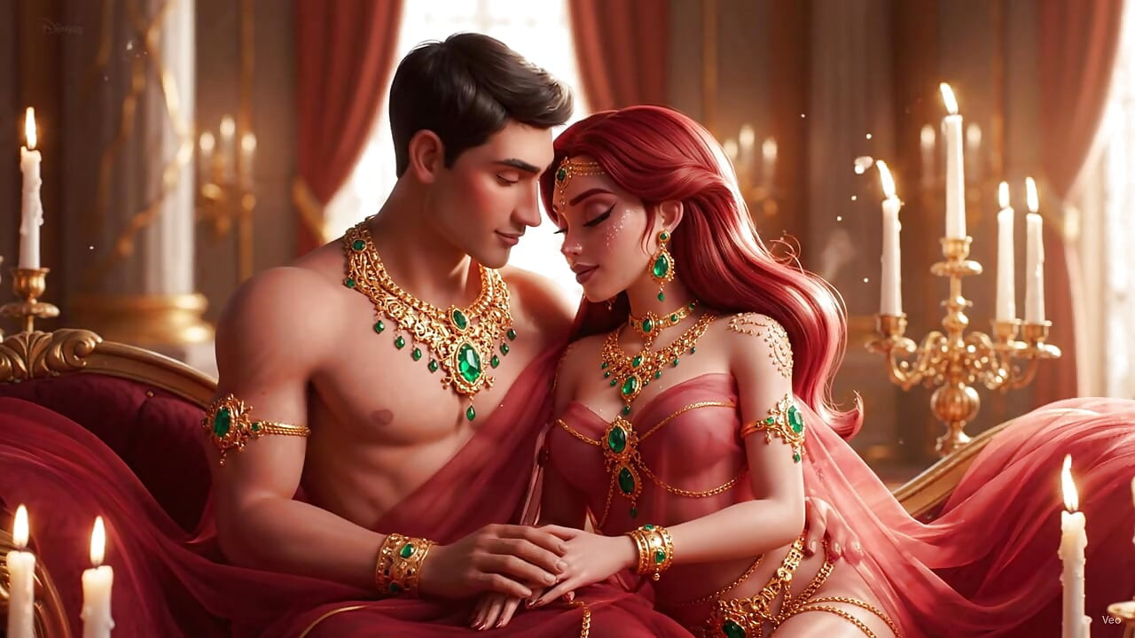 Yumuşak mum ışığı mein desi evli kadın ki samimi gece - beyaz sari mein kocası ke saath tam kucaklama seks