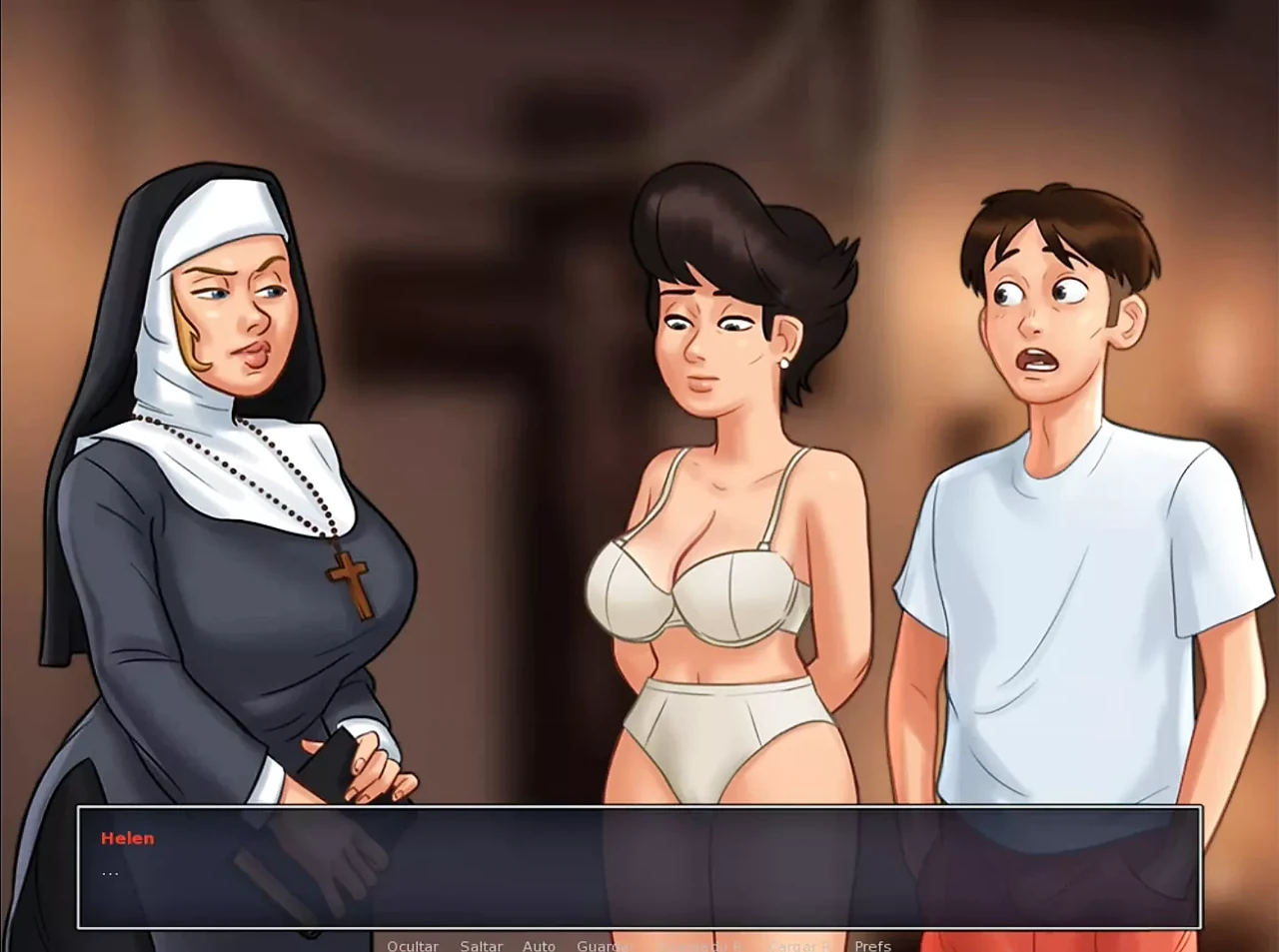 Summertime Saga Cap 46 - A Lingerie For A Religious MILF
