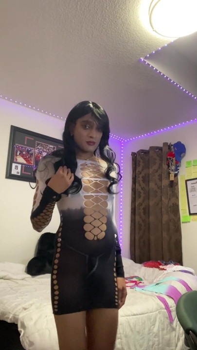 INDIAN FEM BOY SEXY DRESS CROSSY SLUT | Clip 2