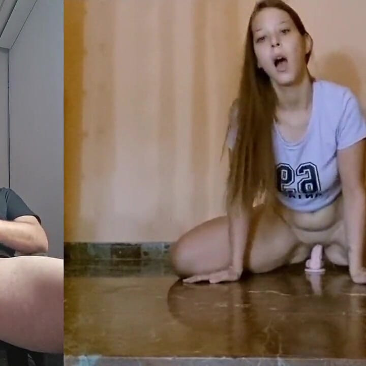 I Show My Friend How I'm Going to Ride Him When He Visits Me