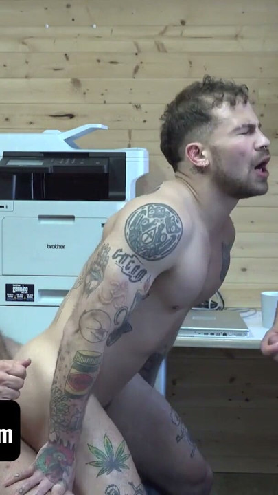 Hunky Police Officer Jaxon Valor Bangs Naughty Shoplifter and His Step-Father - YoungPerps | Clip 3