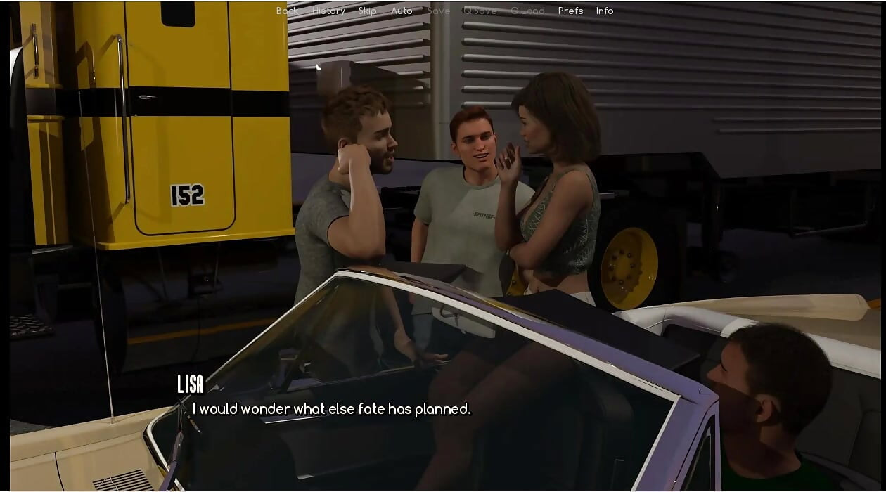 A life worth Living Cuckold wife fucks with trucker on road