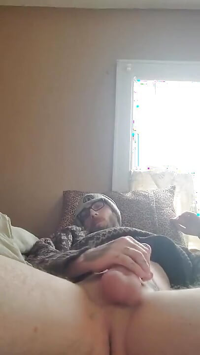 White Boy Cumming Hard After 2 Days of No Release