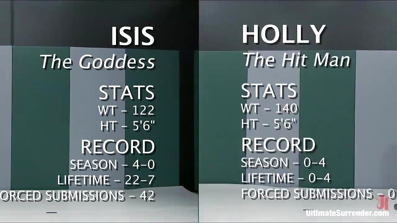 Isis Bogini Miłość (4-0) Vs Holly Hit Man Heart (0-4)