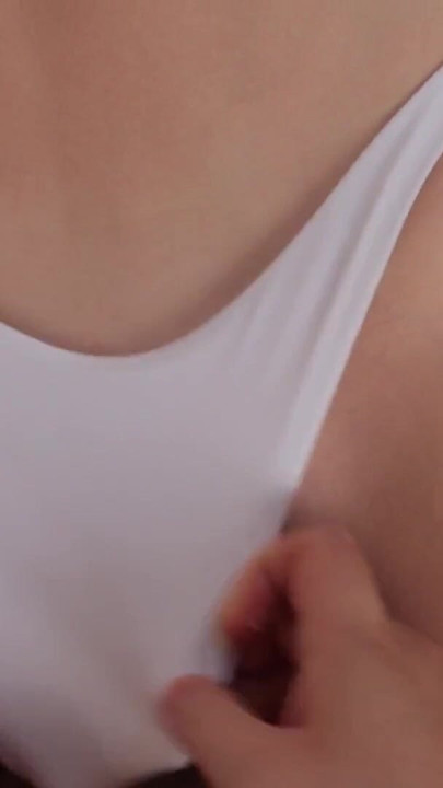 Playing with wet white panties. Panties in pussy. The dick rubs against the panties. Panties covere | Clip 1