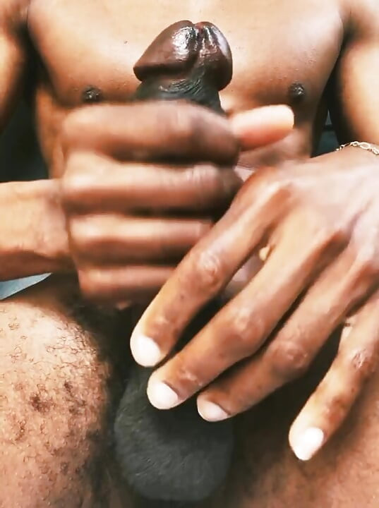 Flexing my six pack sized dick bbc