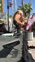 Talented stripper shows off crazy skills