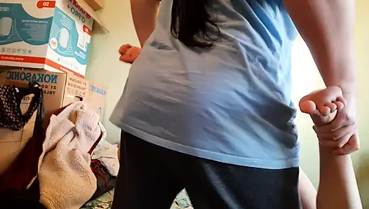 Pantolonumun altına takma yarak taktım ve kız arkadaşımı siktim