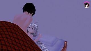 Geiler Sex mit meiner Schwester (3D Hentai)