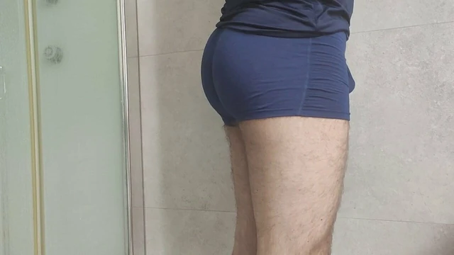 Show penis and jerk off