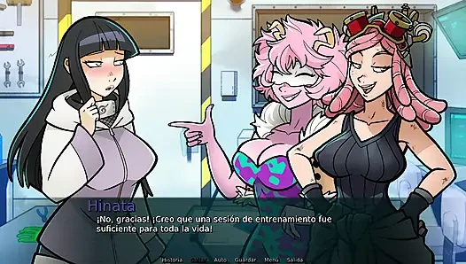 Mei's Project - Naruto's Voluptuous Hinata Hyuga Testing the Great Invention of Beautiful Mei