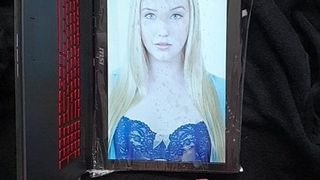 Cumtribute voor Samantha Rone - enorme lading