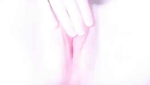 playin my virgin pink pussy solo masturbate