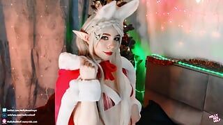 Regalo de Navidad para Zelda (preñada oral, follada anal) - Mollyredwolf