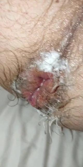 Raw sex gaping hole