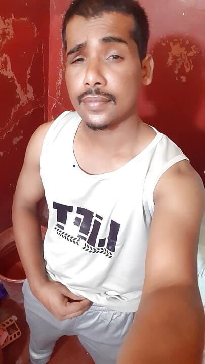 Indian boy showing his body  cock show